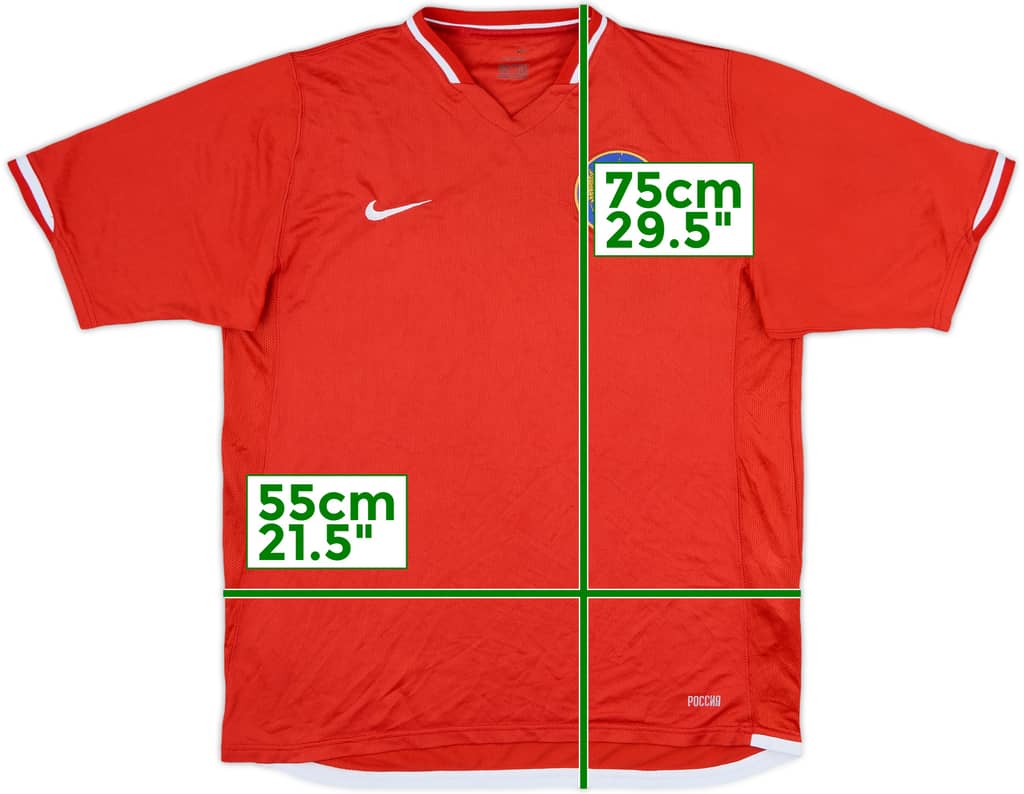2006 Russia Home Shirt - 9/10 - (L)