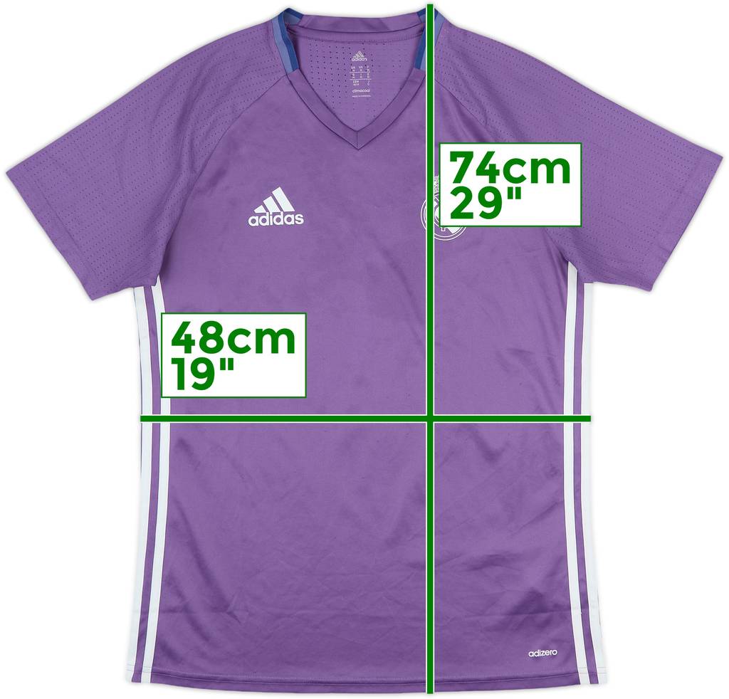 2016-17 Real Madrid adizero Training Shirt - 7/10 - (M)