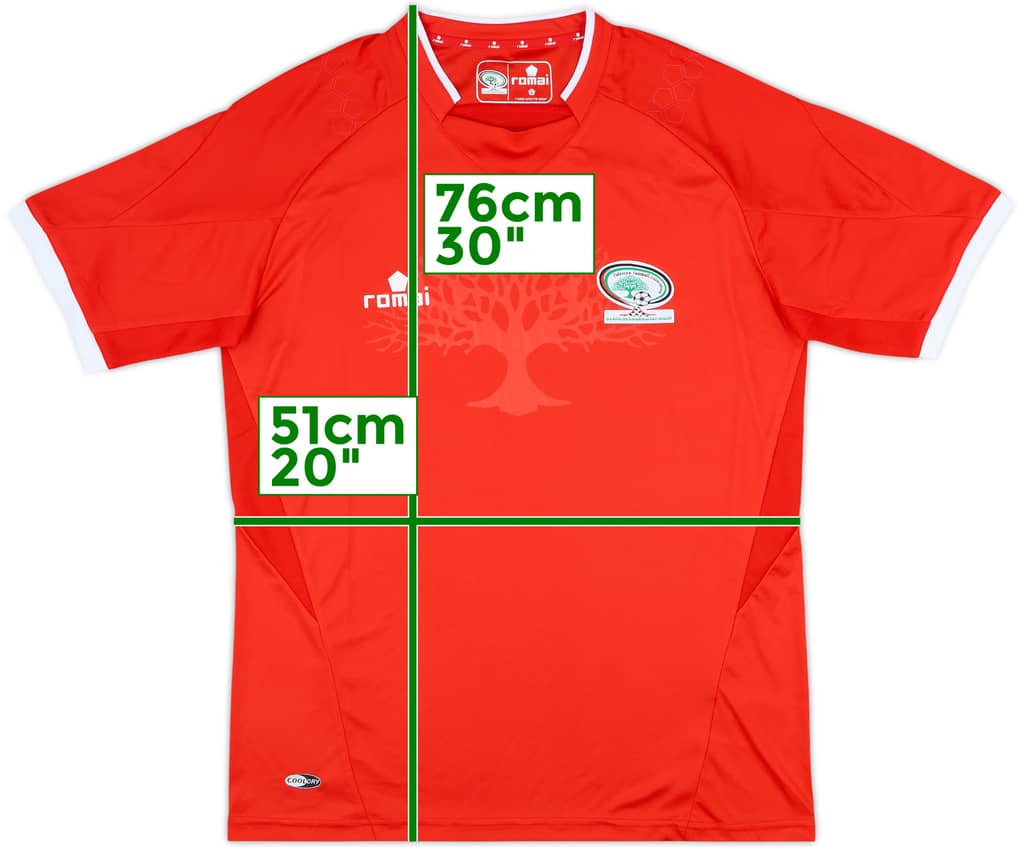 2016-18 Palestine Home Shirt - 10/10 - (L)