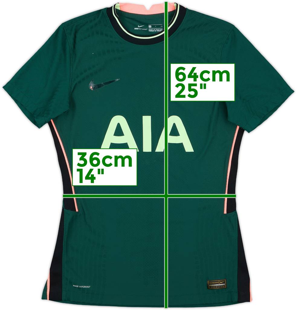 2020-21 Tottenham Player Issue Vaporknit Away Shirt - 3/10 - (S)