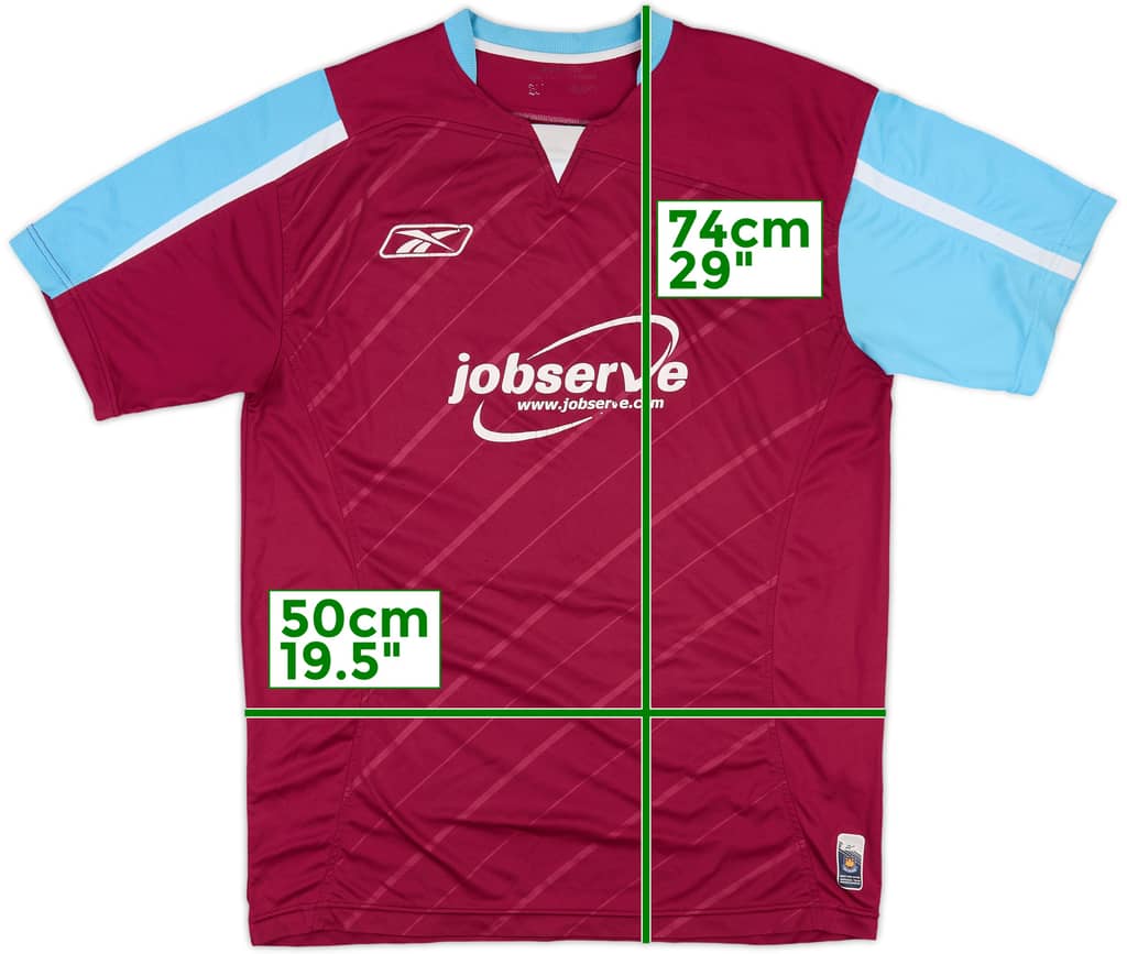 2005-07 West Ham Home Shirt - 5/10 - (M)