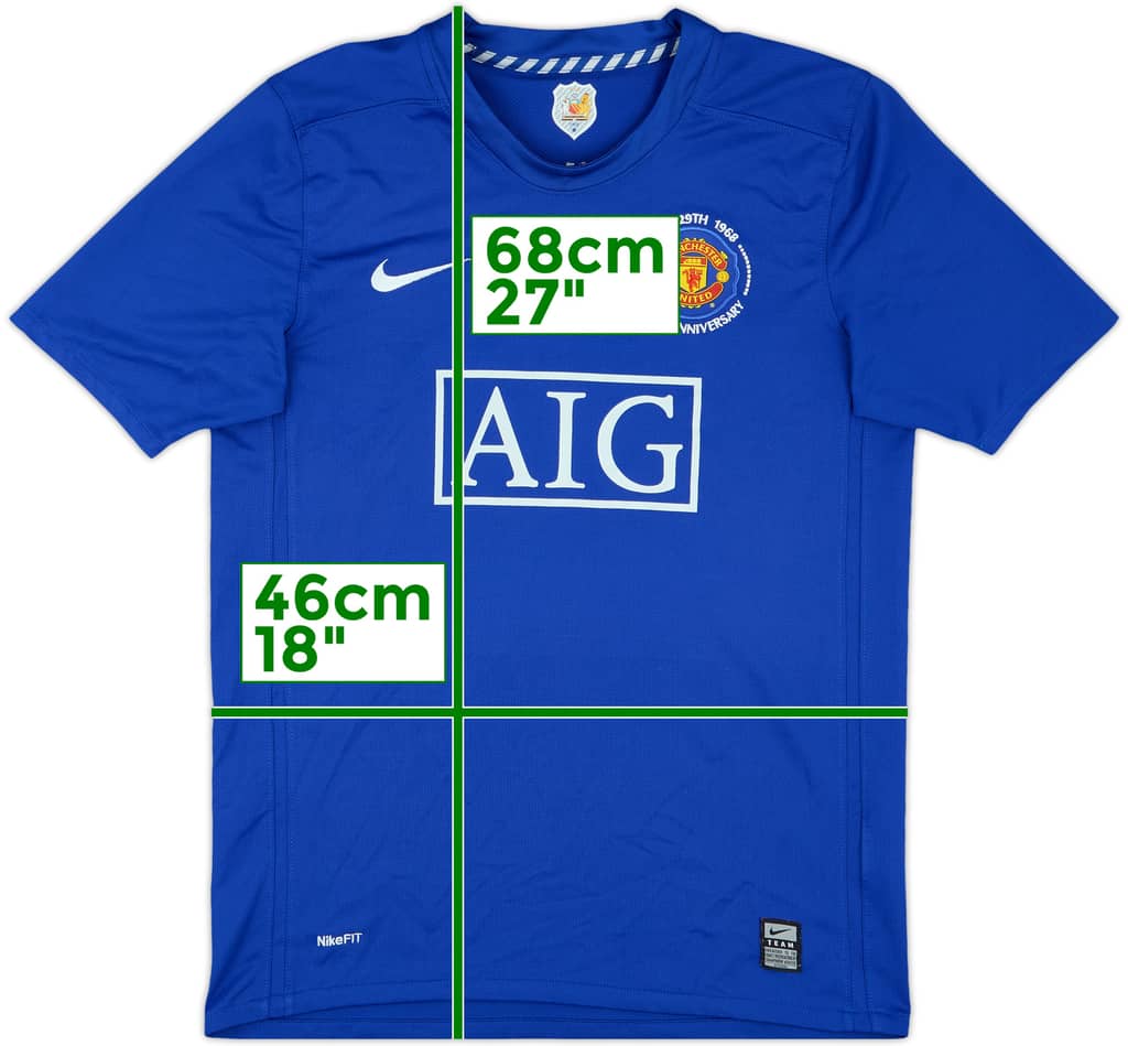 2008-09 Manchester United Third Shirt - 9/10 - (XL.Boys)