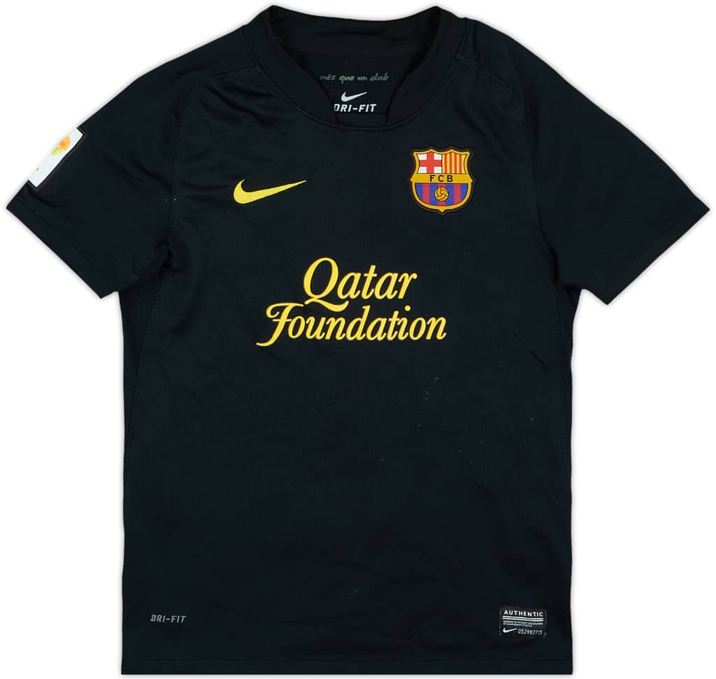 2011-12 Barcelona Away Shirt - 7/10 - (S.Boys)