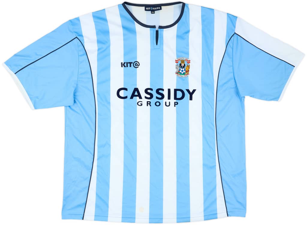2005-06 Coventry Home Shirt - 7/10 - (XXL)