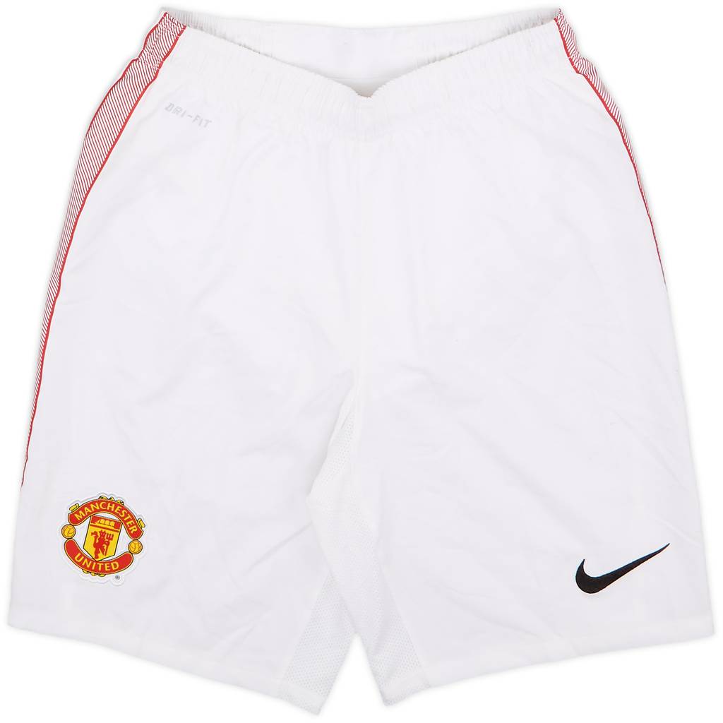 2012-13 Manchester United Home Shorts - 8/10 - (S)