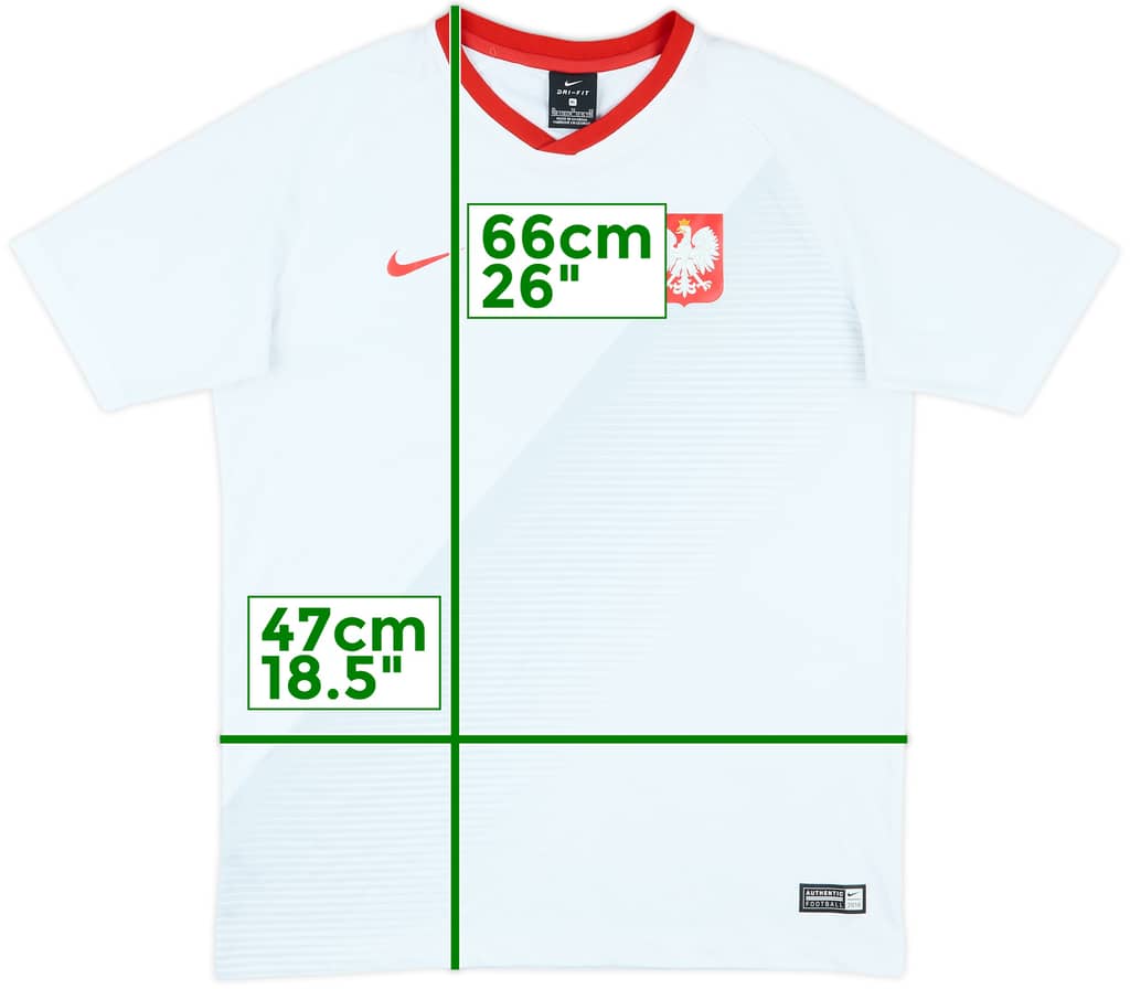 2018-19 Poland Basic Home Shirt - 10/10 - (XL.Boys)