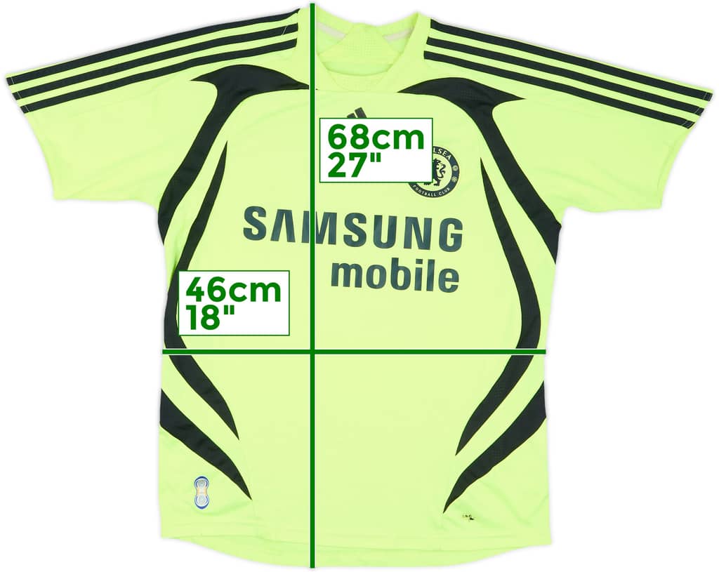 2007-08 Chelsea Away Shirt - 7/10 - (L.Boys)