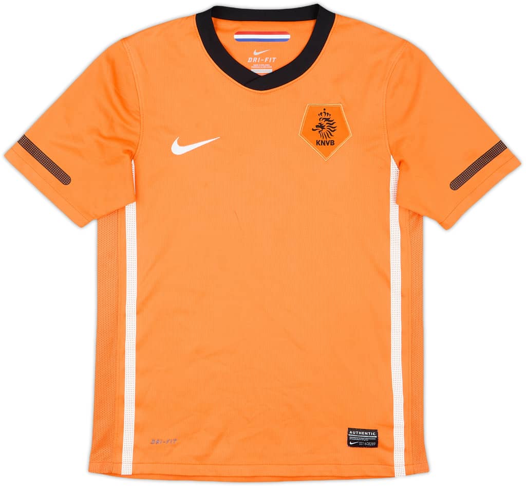 2010-11 Netherlands Home Shirt - 8/10 - (M.Boys)