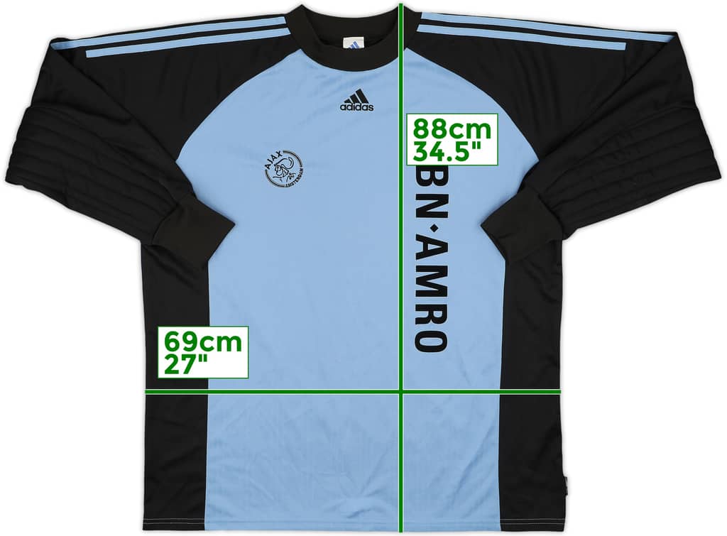 2001-02 Ajax GK Shirt - 9/10 - (XXL)