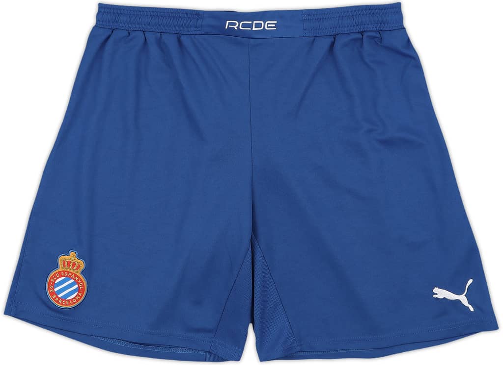 2013-14 Espanyol Home Shorts - 8/10 - (M)