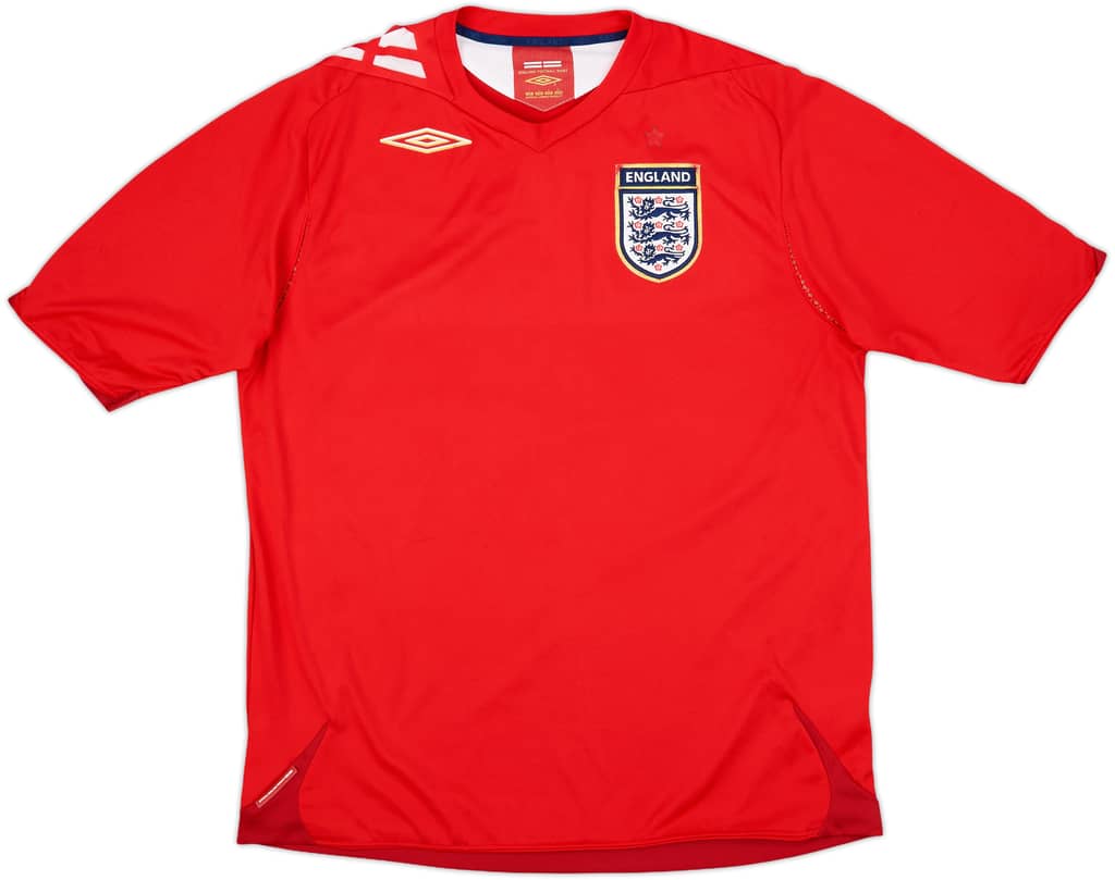 2006-08 England Away Shirt - 4/10 - (L)