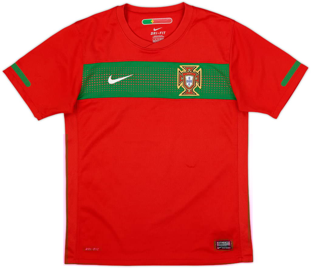 2010-11 Portugal Home Shirt - 8/10 - (L.Boys)