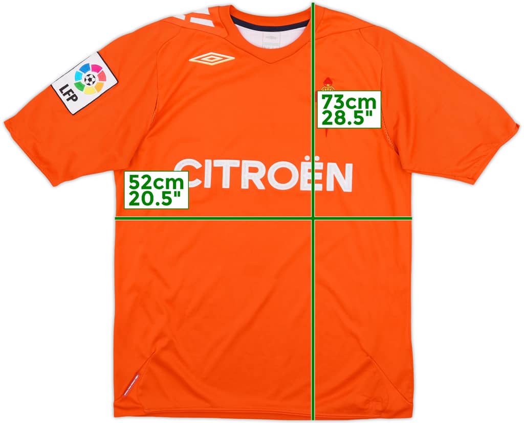2007-09 Celta Vigo Away Shirt - 7/10 - (M)