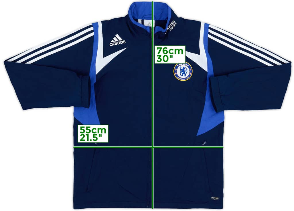 2007-08 Chelsea adidas Track Jacket - 9/10 - (M)