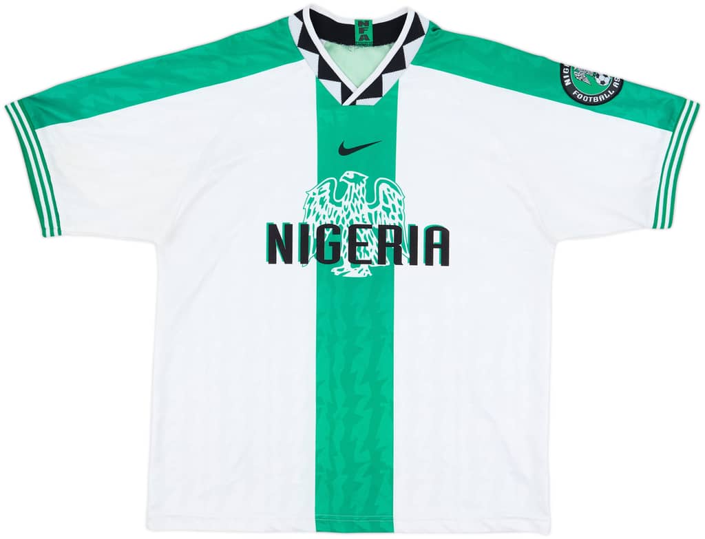 1996-98 Nigeria Away Shirt - 8/10 - (L)