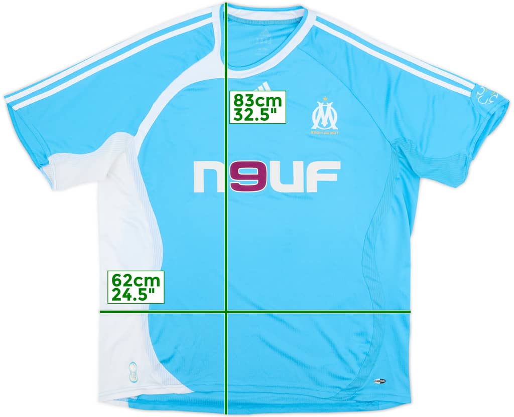 2006-07 Olympique Marseille Away Shirt - 6/10 - (XXL)