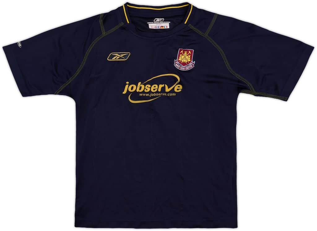 2003-04 West Ham Away Shirt - 8/10 - (L.Boys)