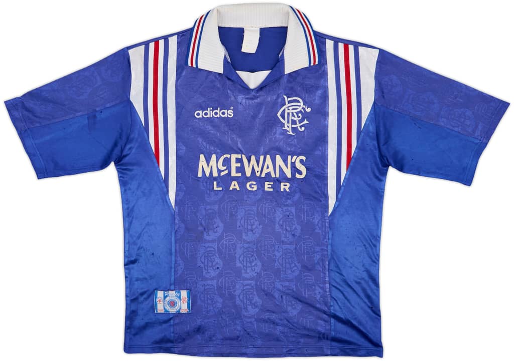 1996-97 Rangers Home Shirt - 3/10 - (L)