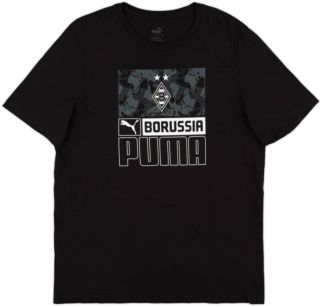 2019-20 Borussia Monchengladbach Puma Cotton Tee - 10/10 - (L)