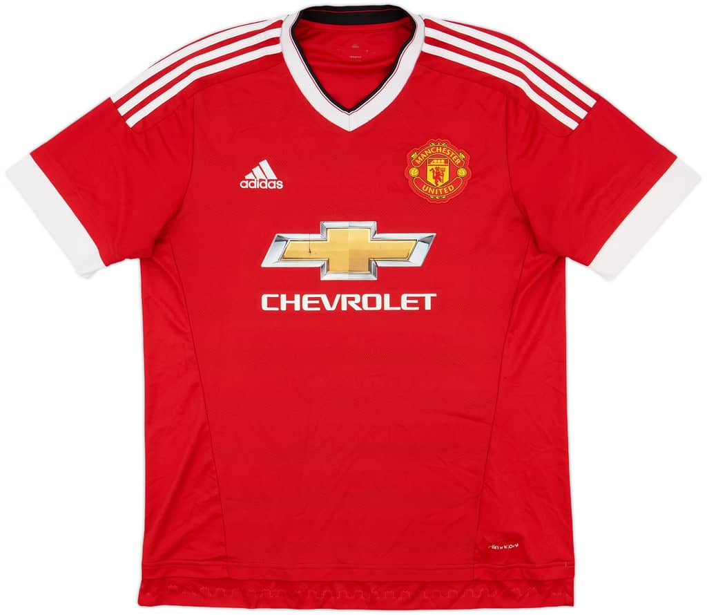 2015-16 Manchester United Home Shirt - 5/10 - (L)
