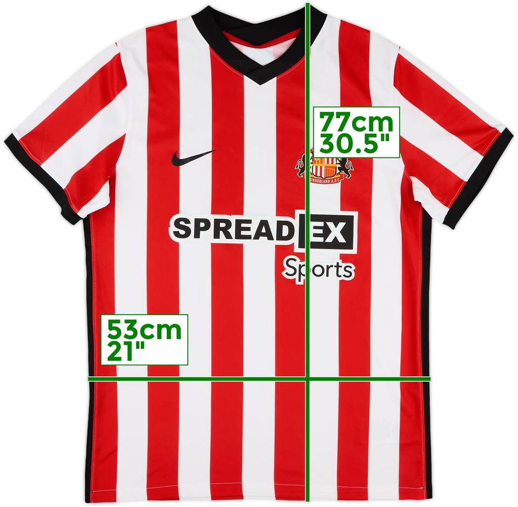 2022-23 Sunderland Home Shirt - 10/10 - (L)