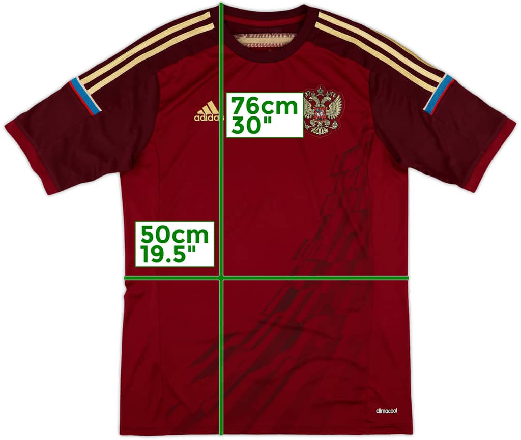 2014-15 Russia Home Shirt - 9/10 - (M)