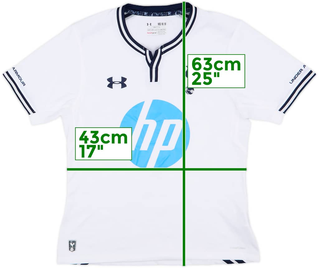 2013-14 Tottenham Home Shirt - 9/10 - (M.Boys)