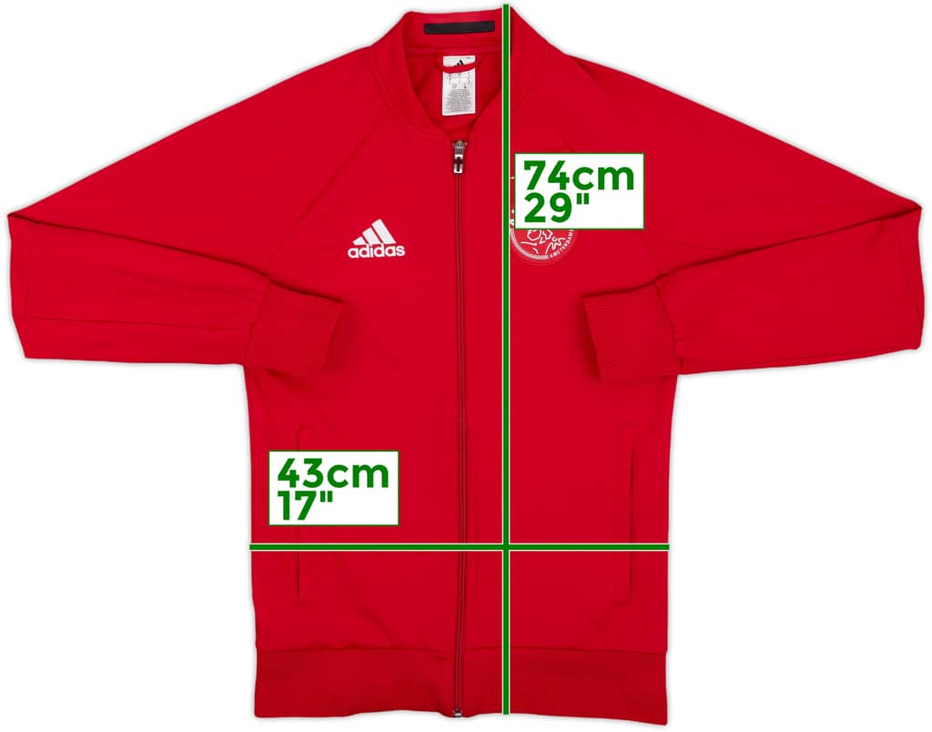 2016-17 Ajax adidas Track Jacket - 8/10 - (S)