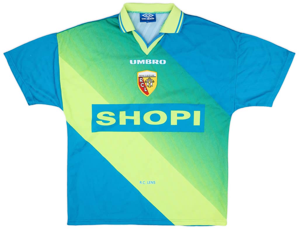 1996-97 Lens Away Shirt - 8/10 - (L)