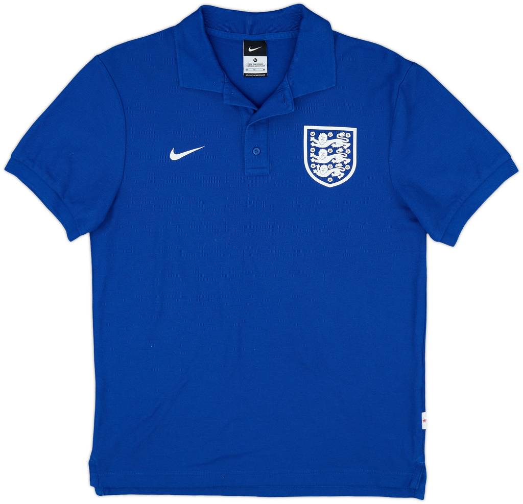 2014-16 England Nike Polo Shirt - 9/10 - (M)