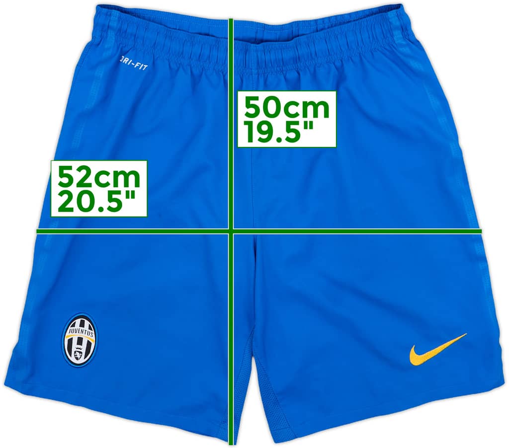 2013-14 Juventus Away Shorts - 6/10 - (M)