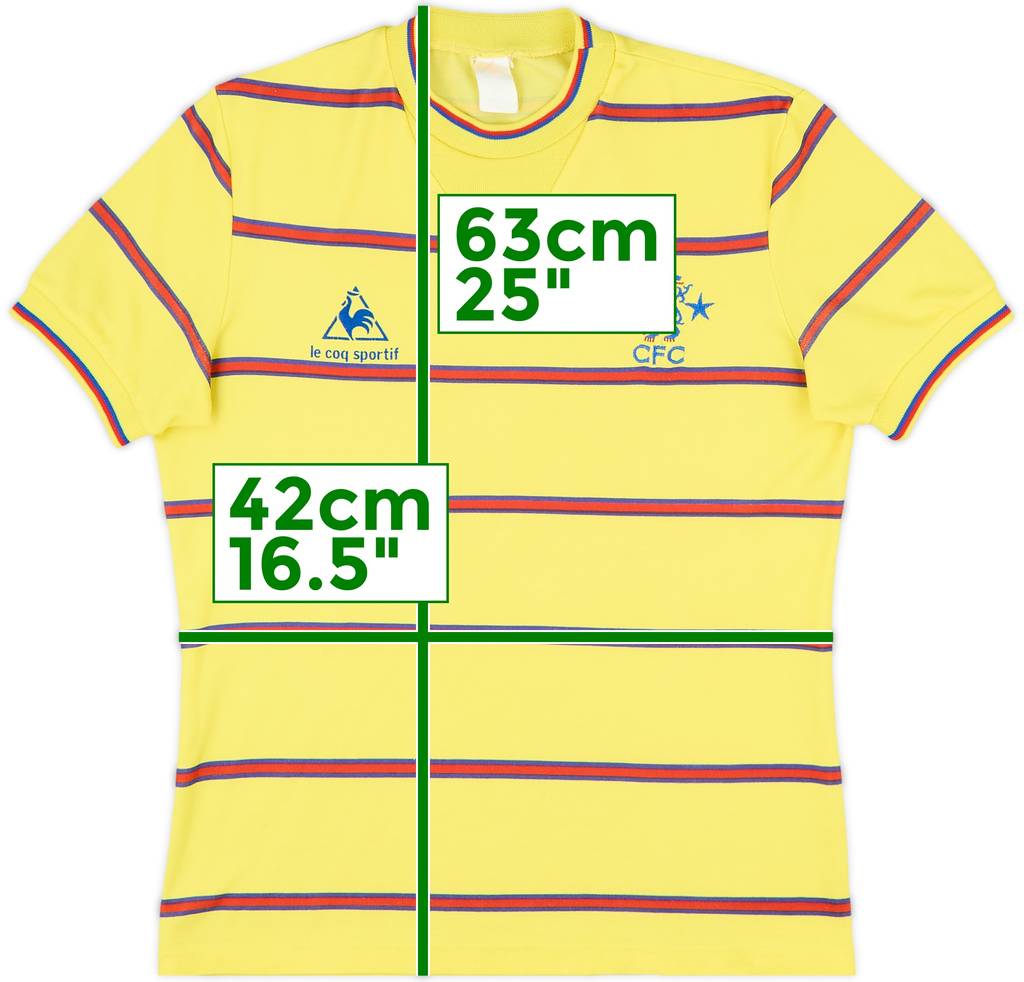 1983-85 Chelsea Away Shirt - 9/10 - (Y)