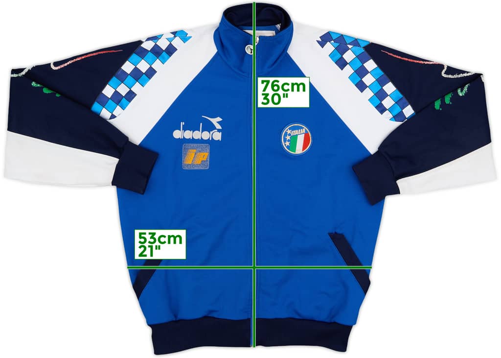 1990 Italy Diadora Track Jacket - 5/10 - (L)