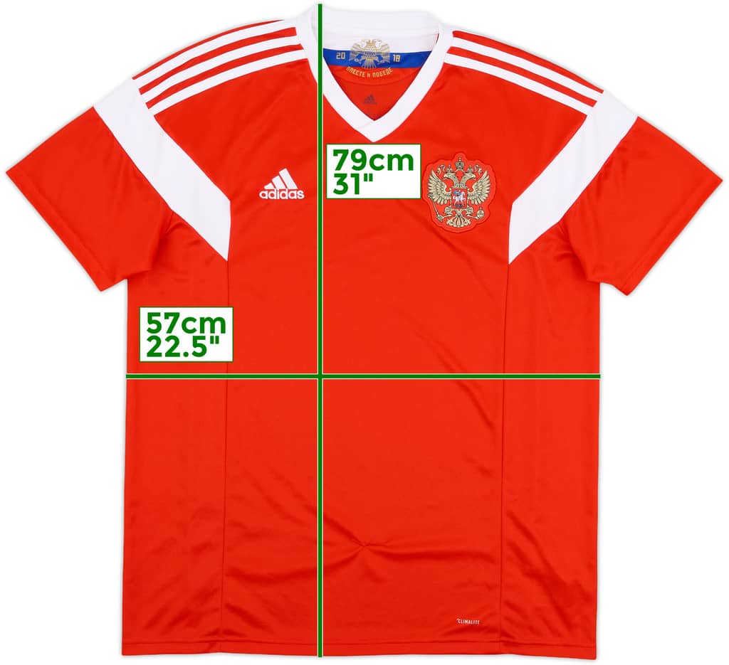 2018-20 Russia Home Shirt - 8/10 - (L)