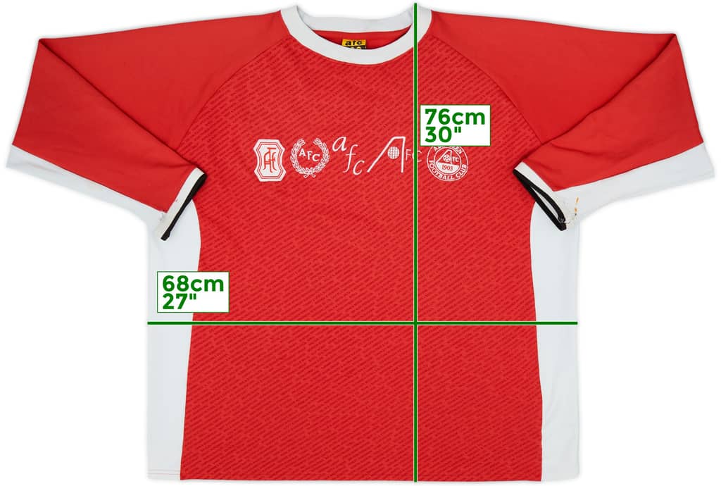 2003-04 Aberdeen Centenary L/S Shirt - 5/10 - (XL)