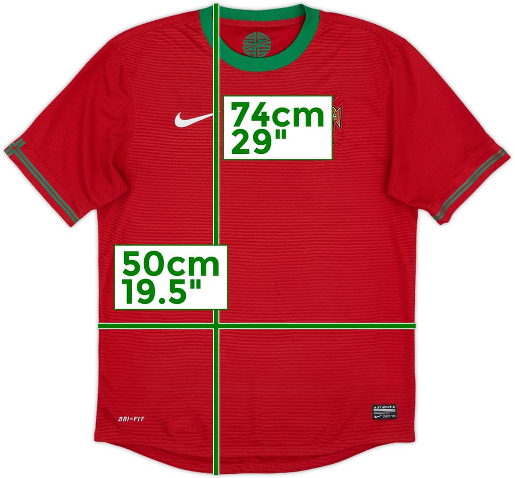 2012-13 Portugal Home Shirt - 8/10 - (M)