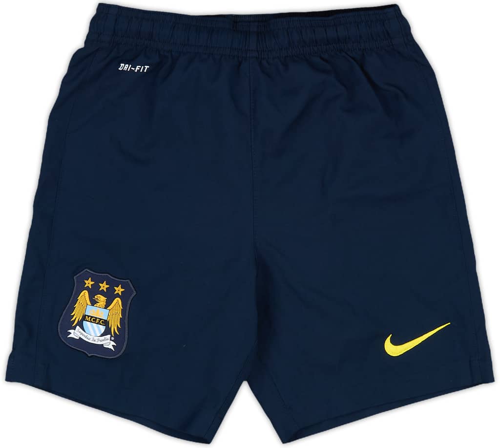2014-15 Manchester City Away Shorts - 9/10 - (S.Boys)