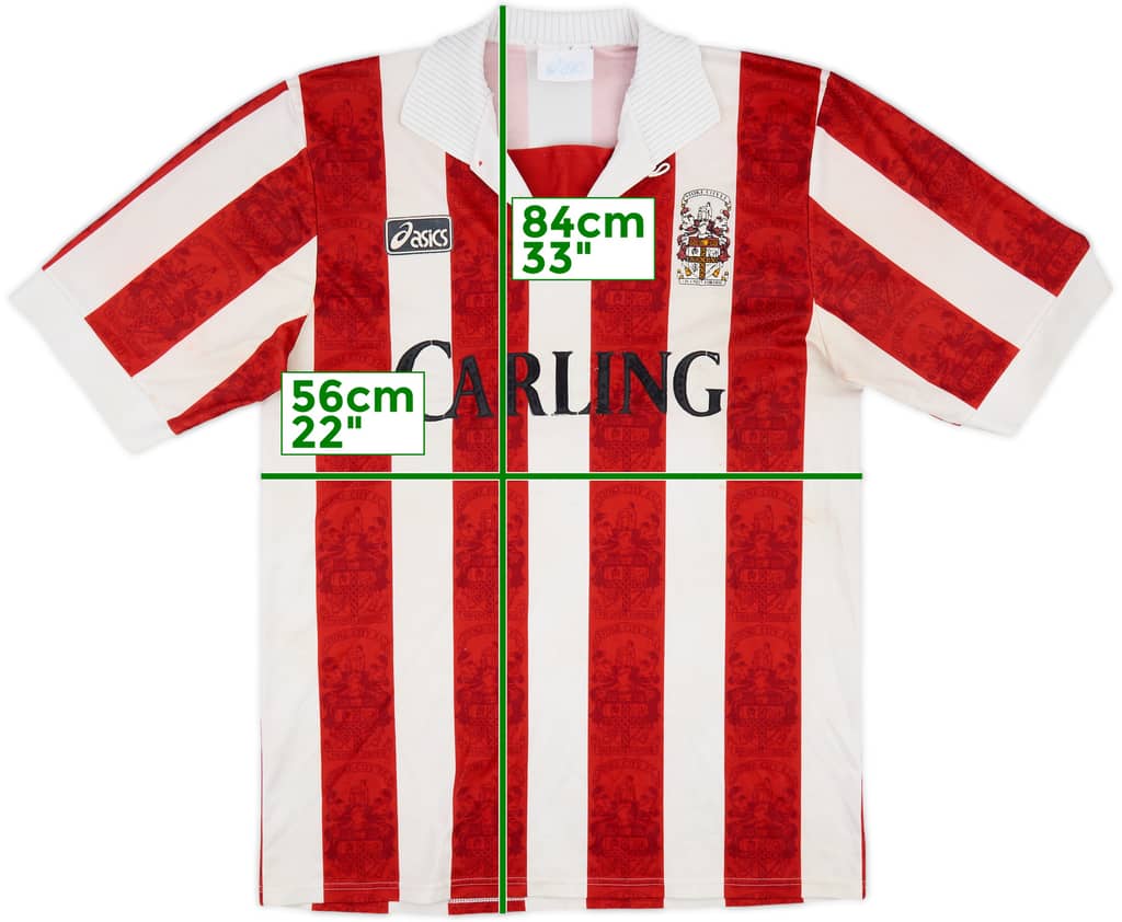1994-95 Stoke City Home Shirt - 5/10 - (L)