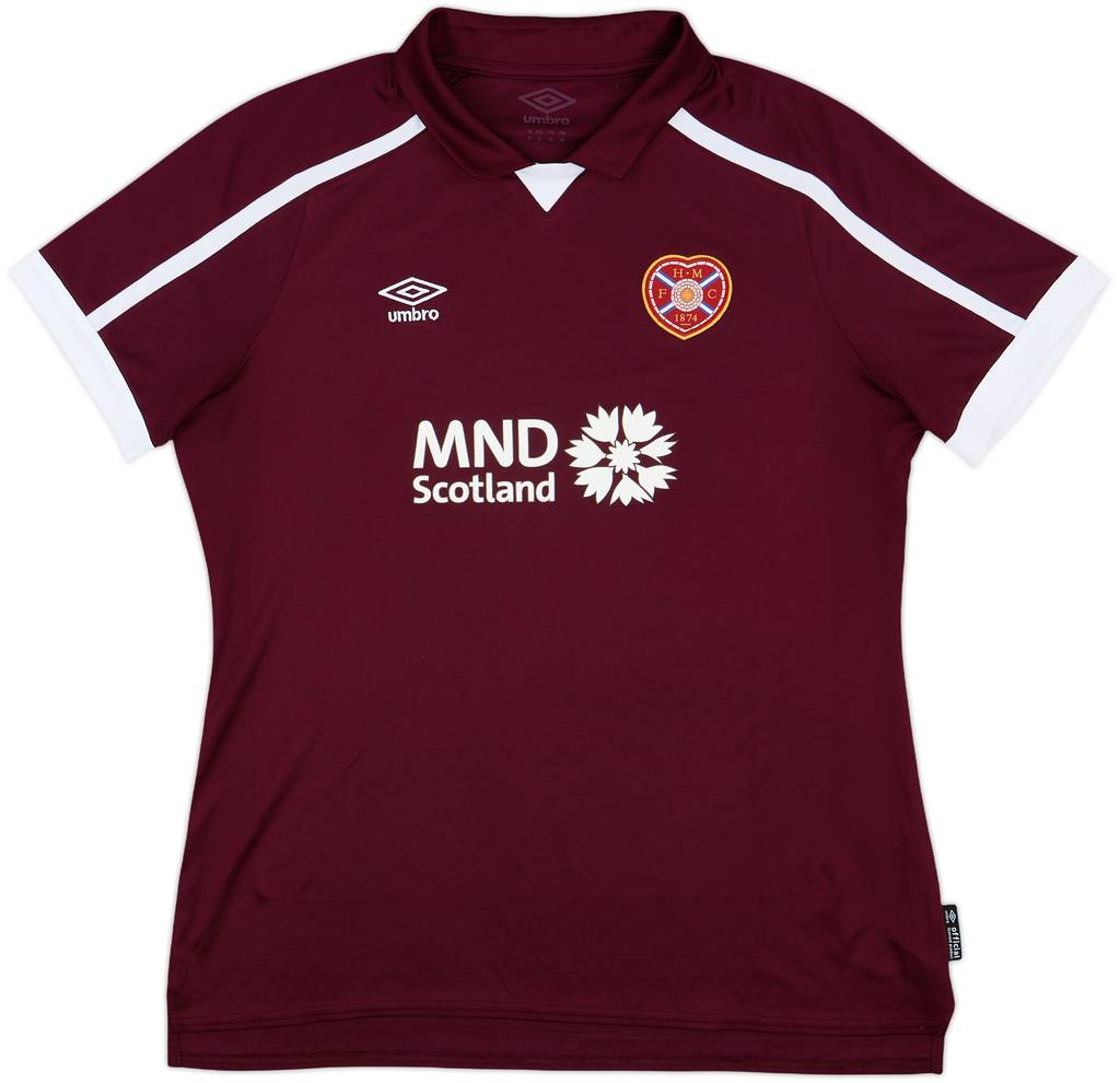 2021-22 Hearts Home Shirt - 8/10 - (Women's M)