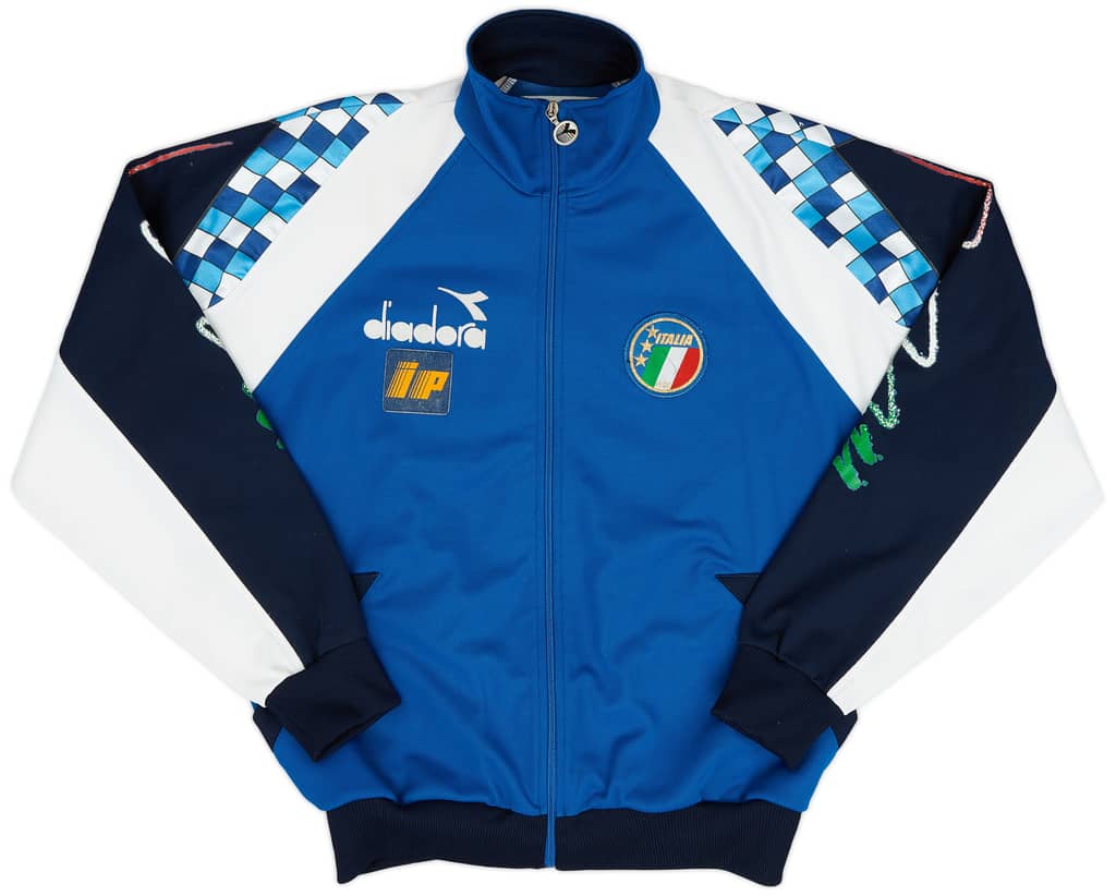 1990 Italy Diadora Track Jacket - 8/10 - (L)