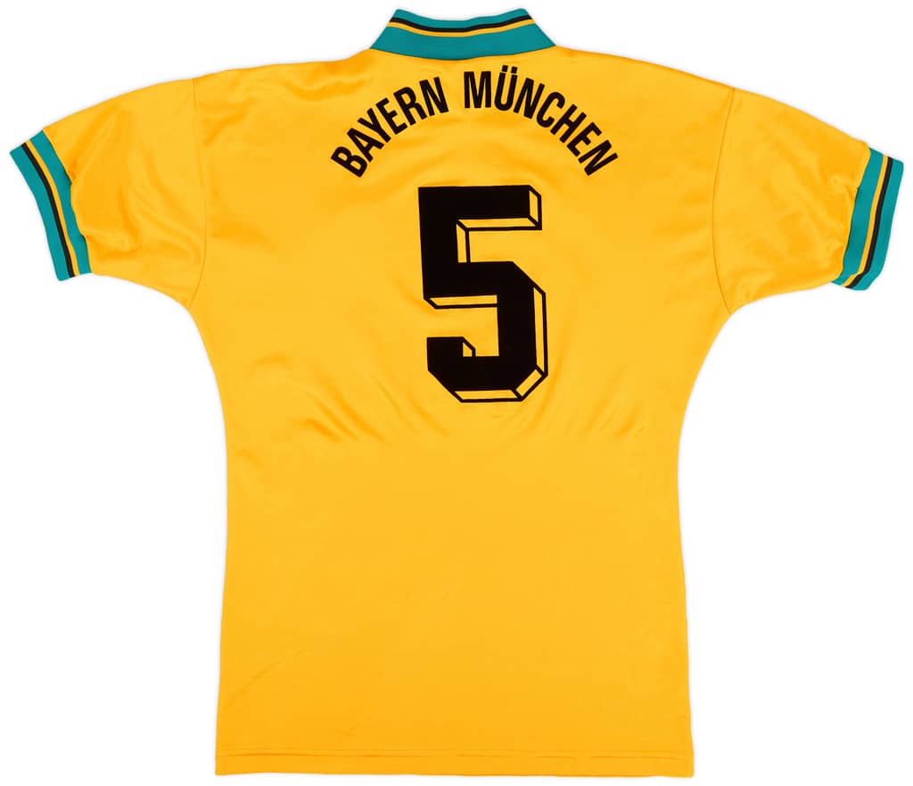 1993-96 Bayern Munich Away Shirt #5 (Helmer) - 8/10 - (S)