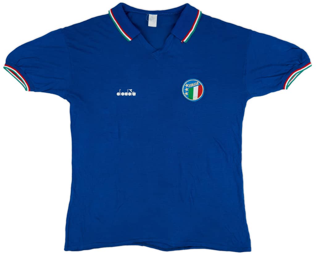 1986-90 Italy Home Shirt - 7/10 - (L)