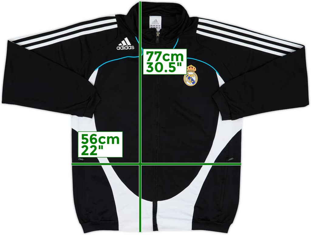 2008-09 Real Madrid adidas Track Jacket - 8/10 - (M)