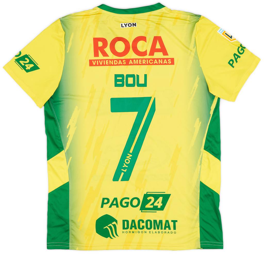 2021-22 Defensa y Justicia Home Shirt Bou #7 - 9/10 - (XS)