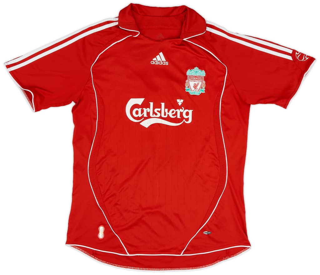 2006-08 Liverpool Home Shirt Gonzalez #11 - 7/10 - (L)
