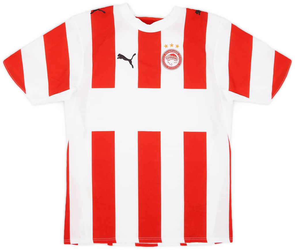 2006-07 Olympiakos Home Shirt - 7/10 - (S)