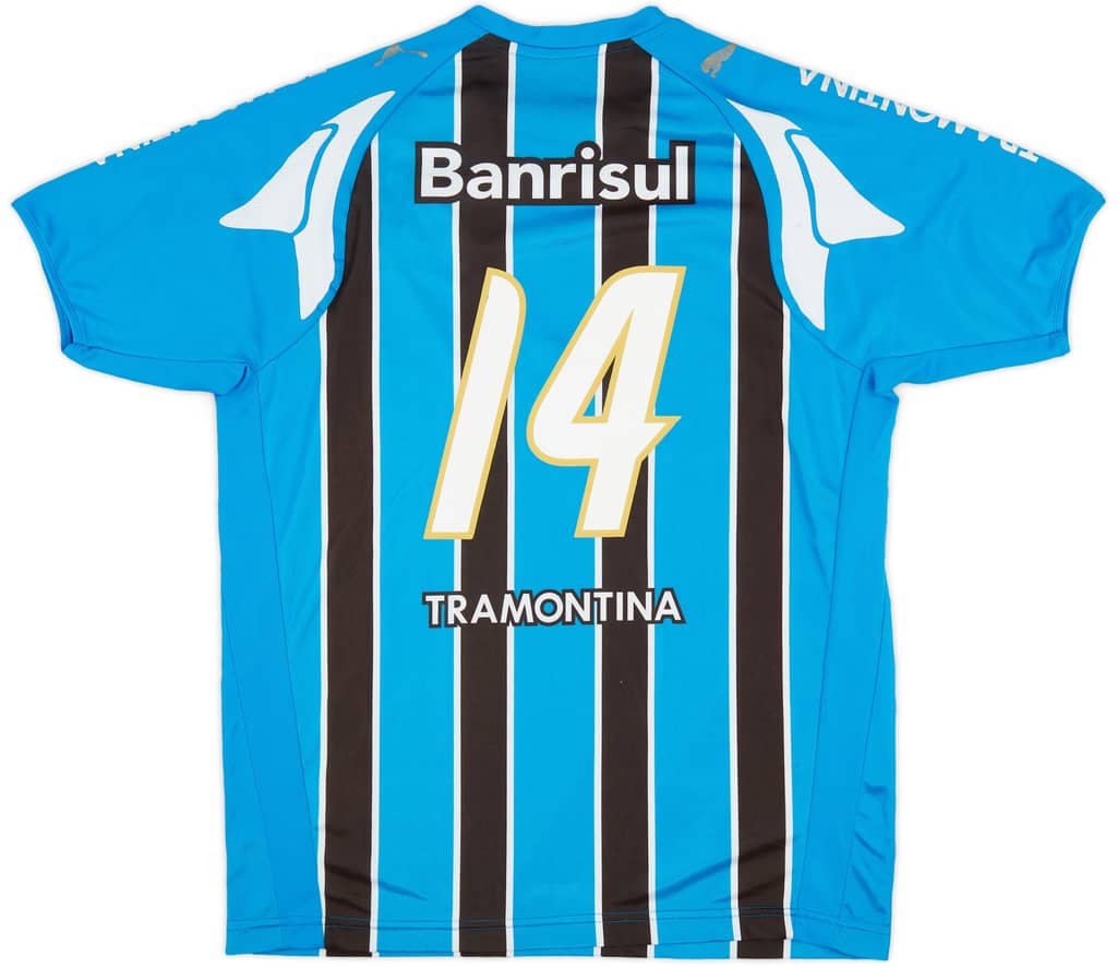 2007 Gremio Home Shirt #14 - 7/10 - (XL)