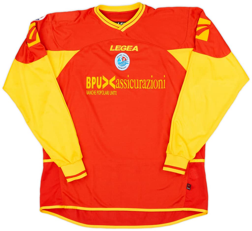 2005-06 AlbinoLeffe Away L/S Shirt - 9/10 - (XL)