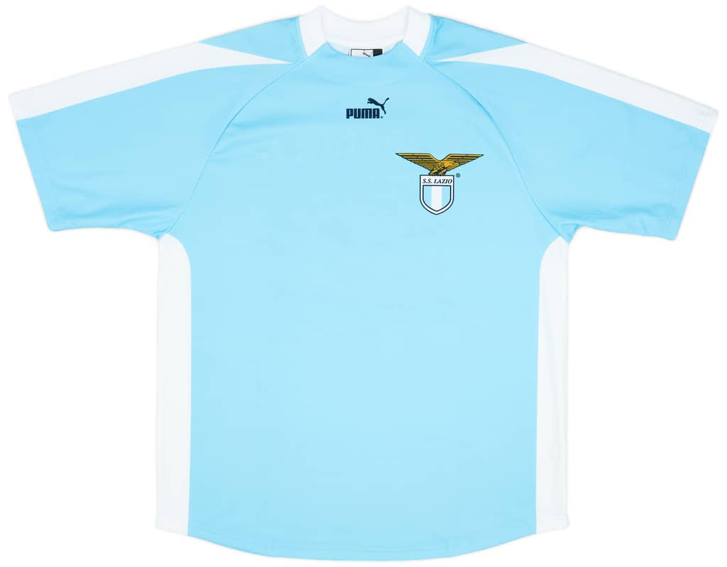 2003-04 Lazio 'Signed' Basic Home Shirt - 9/10 - (L)