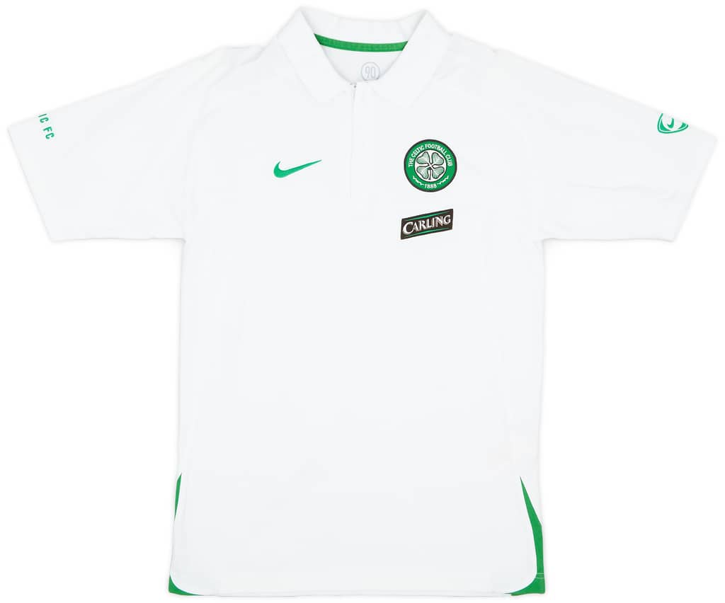 2005-06 Celtic Nike 1/4 Zip Training Shirt - 9/10 - (S)